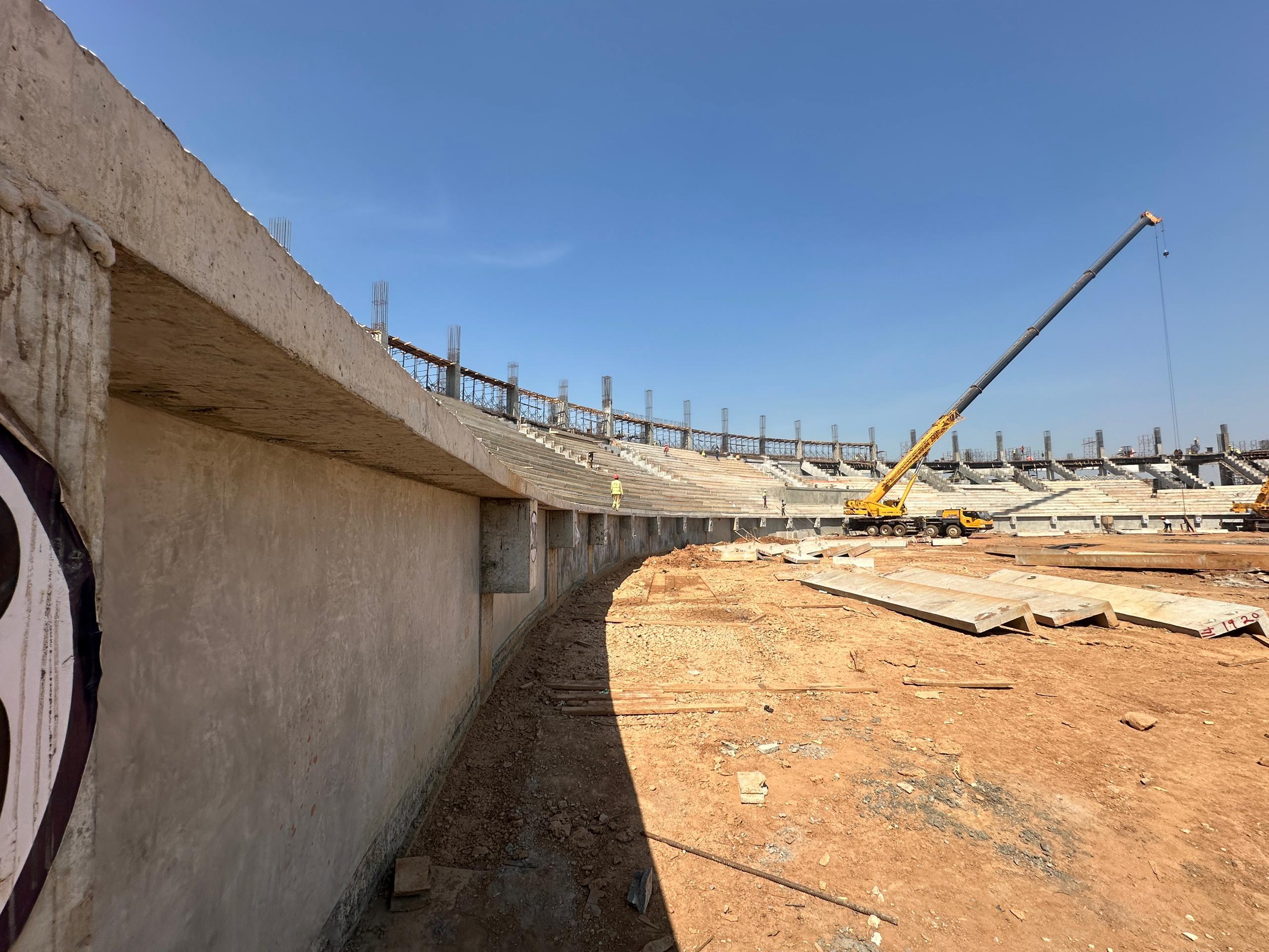 Construction Of Akii-Bua Olympic Stadium